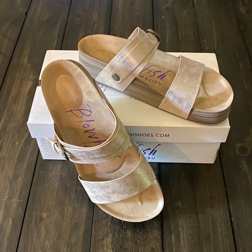 Blowfish Tan Sandals